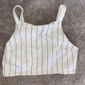 Topshop sailor style tank top
